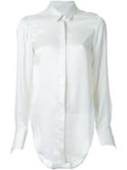 Strateas Carlucci Bound Shirt, Women's, Size: S, White, Silk