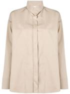 Stephan Schneider Funnel Neck Shirt - Neutrals