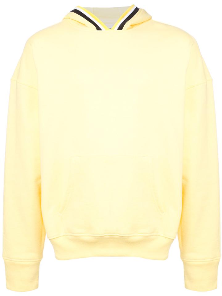 Noon Goons Stripe Trim Hoodie - Yellow & Orange
