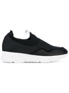 Blumarine Elasticated Slip-on Sneakers - Black
