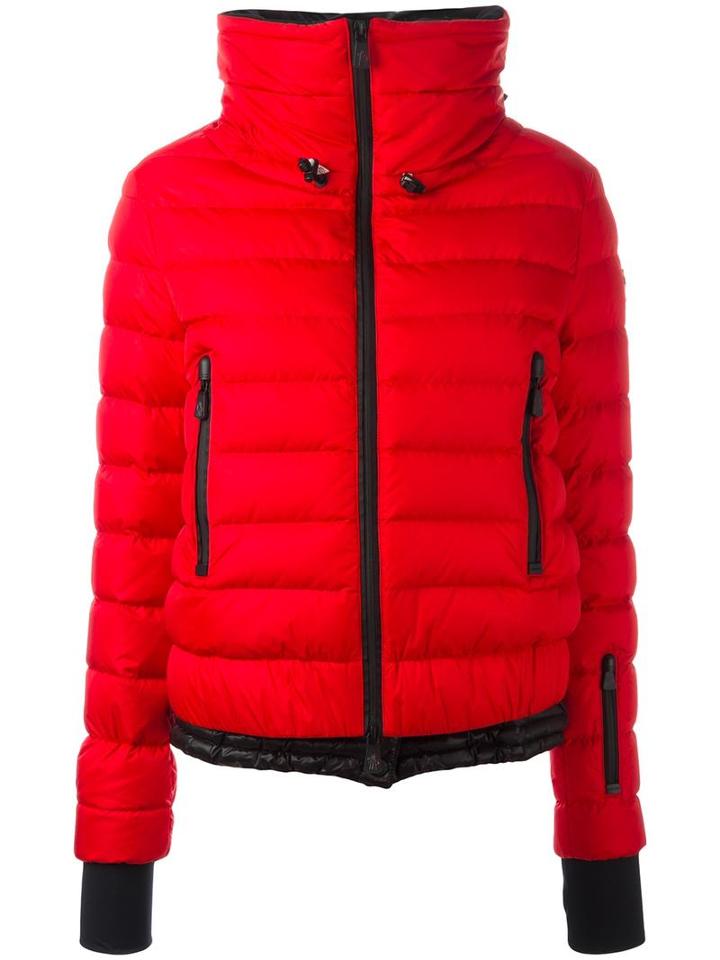 Moncler Grenoble Padded Jacket, Women's, Size: 1, Red, Polyamide/polyester/feather Down