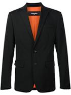 Dsquared2 'paris' Jacket, Men's, Size: 46, Black, Polyester/spandex/elastane/viscose/virgin Wool