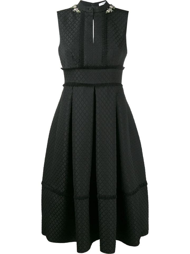 Erdem Crystal Embellished Dress - Black