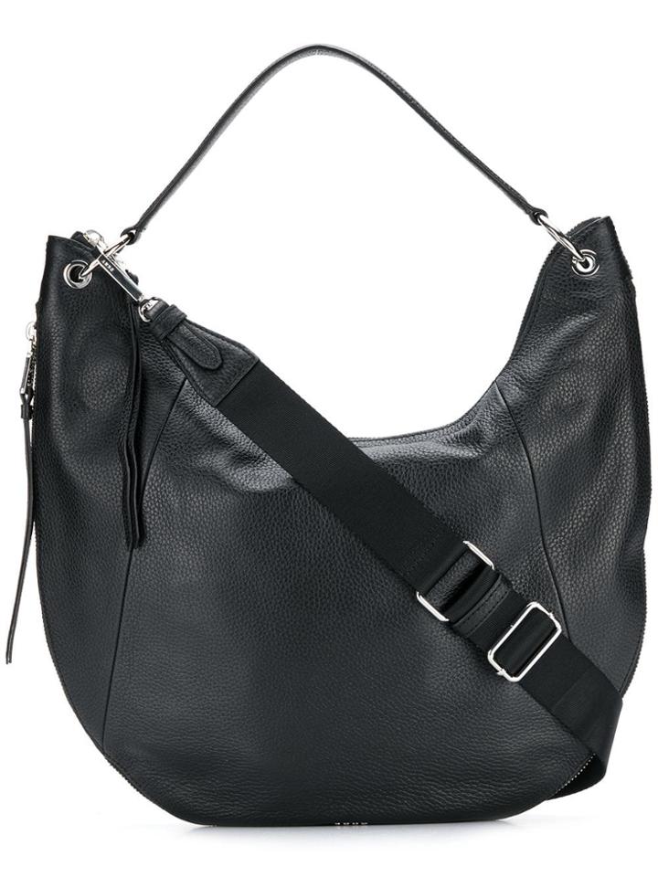 Dkny Halfmoon Tote Bag - Black