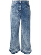 Msgm Wide-leg Jeans, Women's, Size: 40, Blue, Cotton