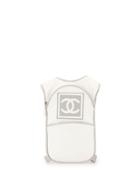 Chanel Vintage Sport Line Cc Backpack - Silver