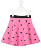 Kenzo Kids - Eyes Skirt - Kids - Cotton/polyamide/spandex/elastane - 12 Yrs, Pink/purple