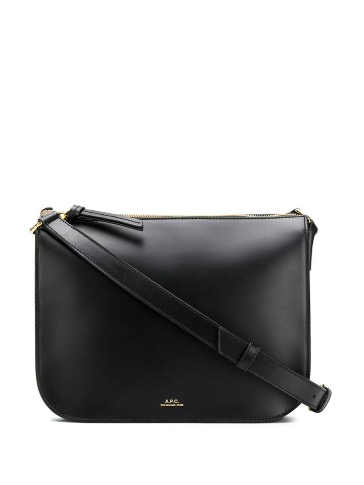A.p.c. Stephanie Crossbody Bag - Black