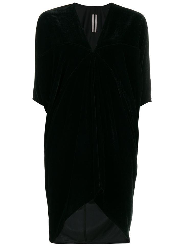 Rick Owens Floating Tunic Dress - Black