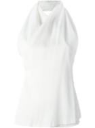 Rick Owens Wrap-style Top, Women's, Size: 38, White, Viscose/spandex/elastane