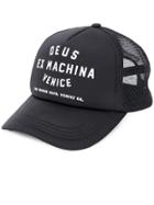 Deus Ex Machina Venice Trucker Cap - Black