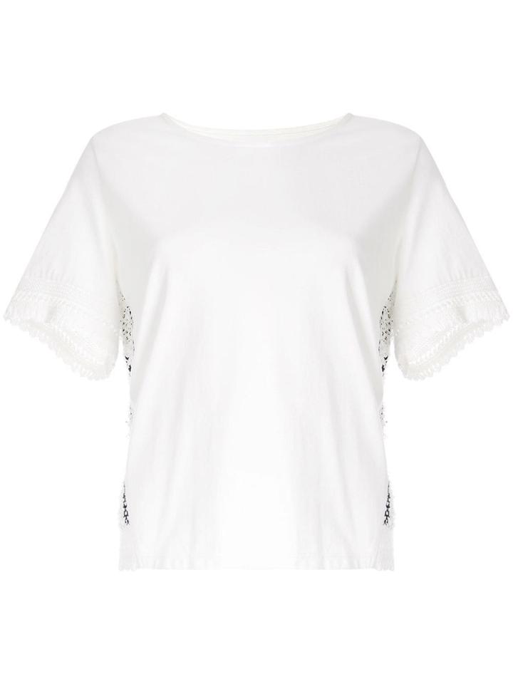 Coohem Sailor Tweed T-shirt - White