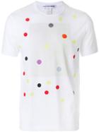 Comme Des Garçons Shirt Print Short-sleeve T-shirt - White