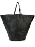 Khaite The Large Circle Tote Bag - Black