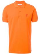 Versace Collection Classic Polo Shirt, Men's, Size: Xs, Yellow/orange, Cotton