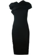 Givenchy Twisted Detail Dress - Black