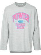 Anrealage Power College T-shirt - Grey