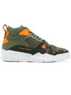 Filling Pieces Low-top Camouflage Sneakers - Green