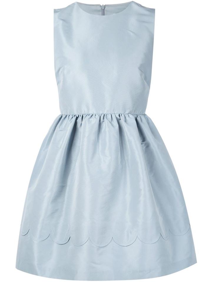 Red Valentino Sleeveless Flared Dress