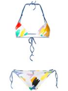Sian Swimwear - Zena Bikini Set - Women - Polyamide/spandex/elastane - M, White, Polyamide/spandex/elastane