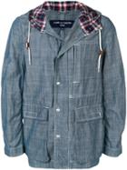 Comme Des Garçons Pre-owned Denim Hooded Jacket - Blue