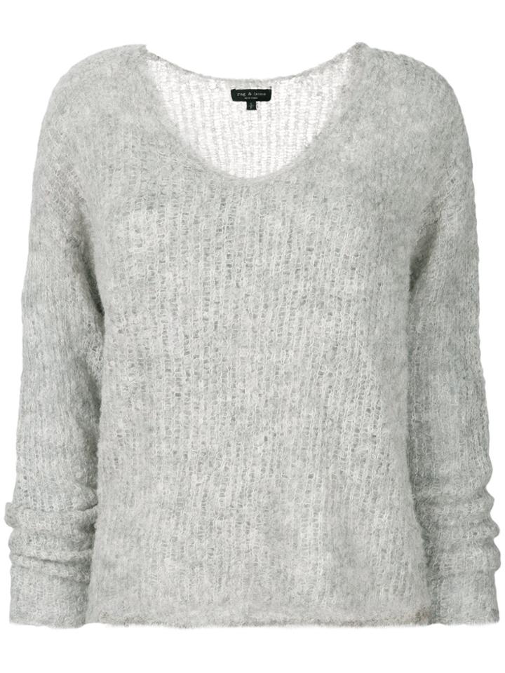 Rag & Bone /jean Freda Sweater - Grey