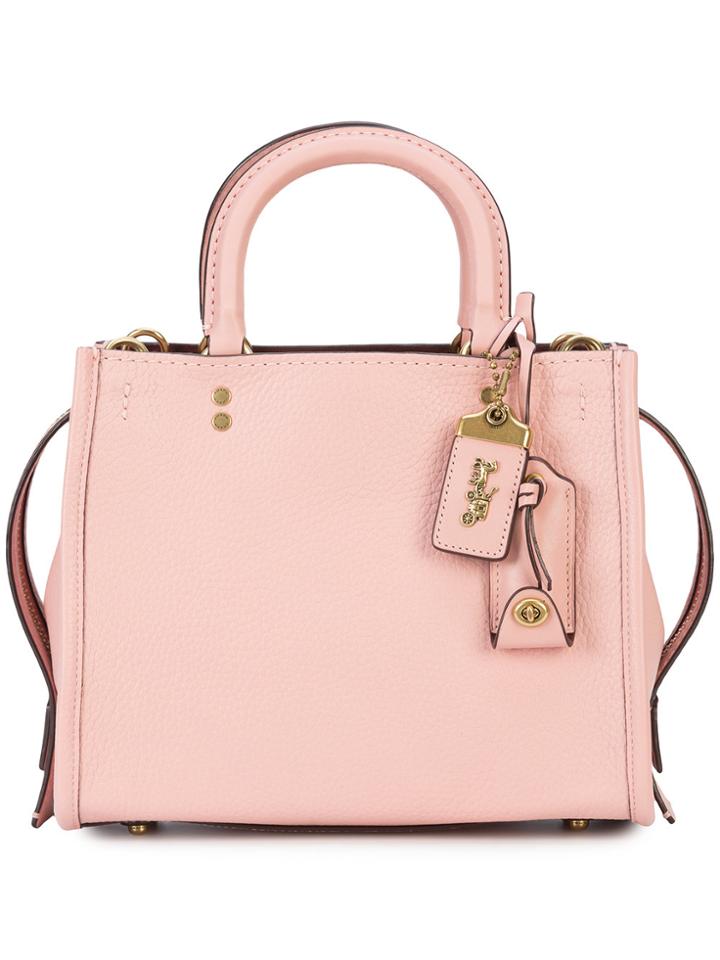 Coach Rogue 25 Tote Bag - Pink & Purple