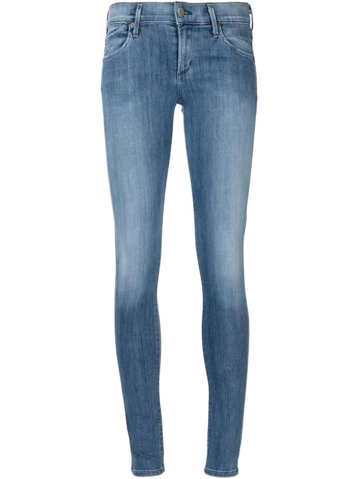 Citizens Of Humanity Poolside Skinny Jeans, Women's, Size: 24, Blue, Cotton/spandex/elastane