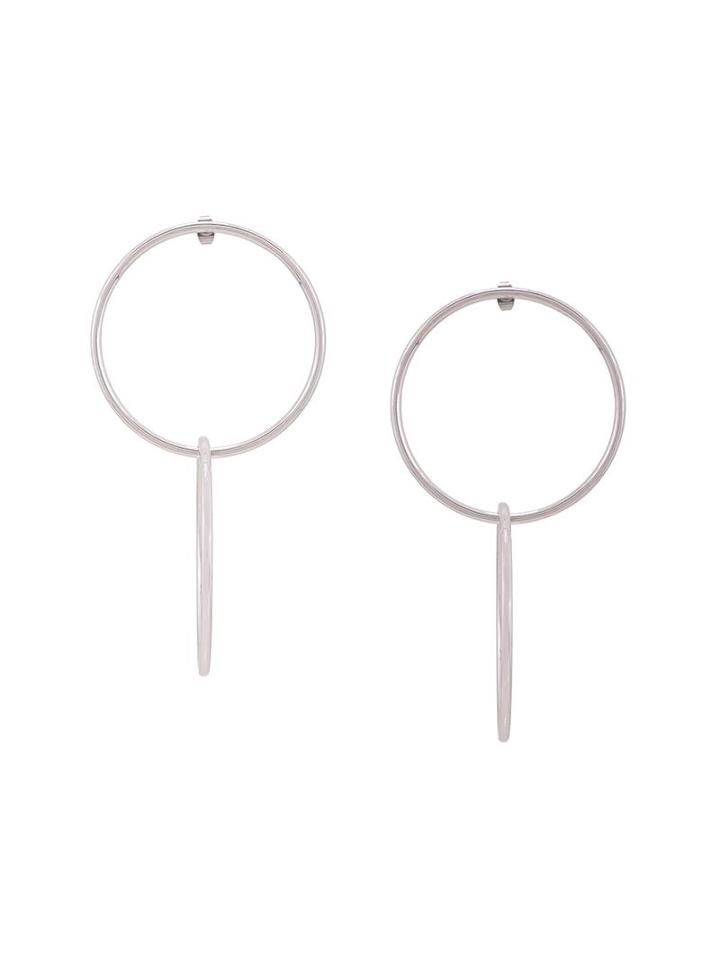 Jennifer Fisher 'interlocking Smooth Circle' Earring, Women's, Metallic
