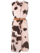 Yves Salomon Reversible Lamb Fur Vest - Pink