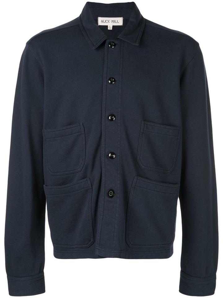 Alex Mill Fleece Workers Jacket - Blue