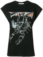 Msgm Scorpion Print T-shirt - Black