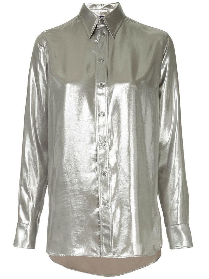Ralph Lauren Collection Longsleeved Metallic Shirt