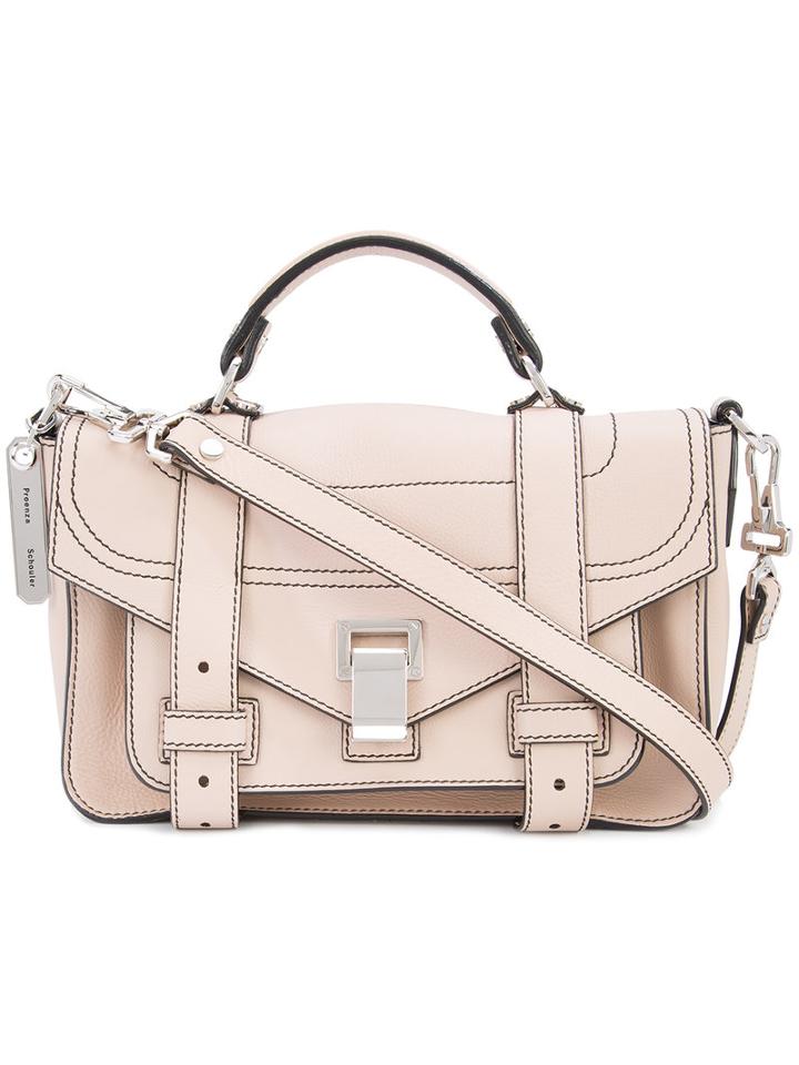 Proenza Schouler Satchel Bag, Women's, Nude/neutrals, Leather