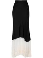 Ann Demeulemeester Pleated Skirt - Black