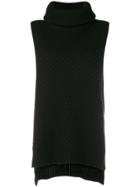 Zadig & Voltaire Grace Sleeveless Sweater - Black