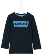 Levi's Kids - Logo Print Top - Kids - Cotton - 5 Yrs, Blue