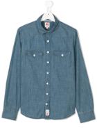 American Outfitters Kids Denim Button Shirt - Blue
