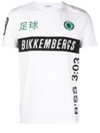 Dirk Bikkembergs Logo Print T-shirt - White