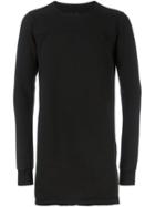 Rick Owens Drkshdw Panelled Sweatshirt, Men's, Size: Large, Black, Cotton