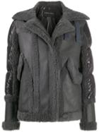 Cara Mila Jo Padded-panel Jacket - Grey