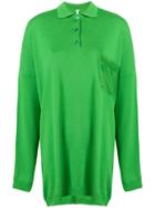 Loewe Oversize Polo Shirt - Green