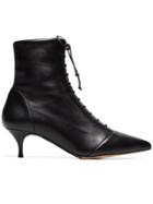 Tabitha Simmons Emmet 60 Lace-up Ankle Boots - Black