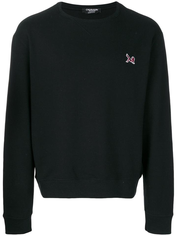 Calvin Klein 205w39nyc Brooke Shields Embroidered Logo Sweatshirt -