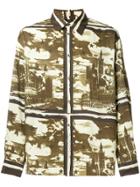 Jean Paul Gaultier Vintage London Print Shirt - Green
