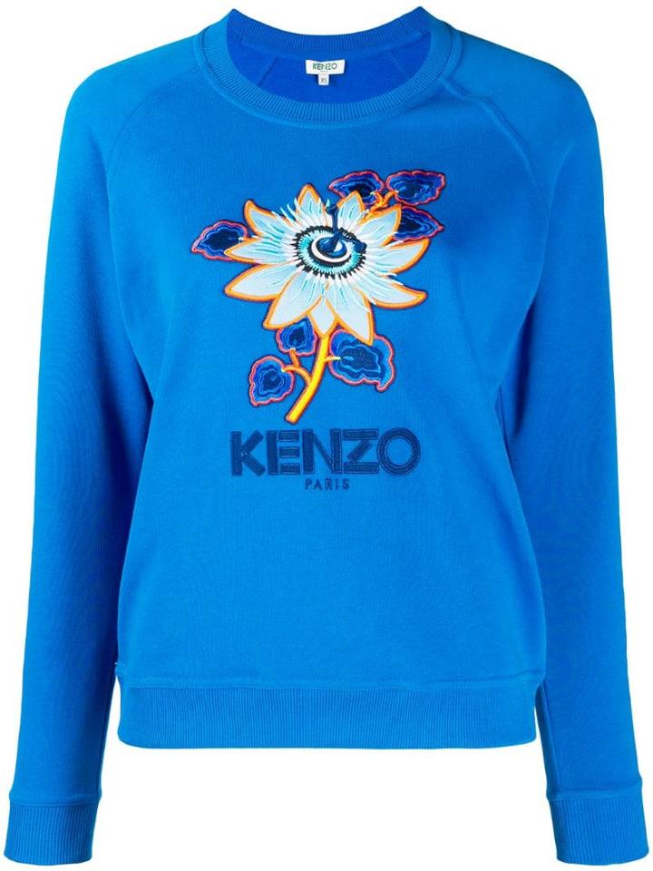 Kenzo Passion Flower Sweatshirt - Blue