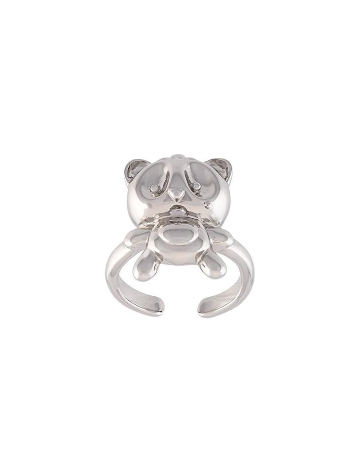 Nicopanda 'panda Hug' Midi Ring, Women's, Size: Medium, Metallic