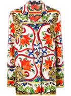 Dolce & Gabbana Tile Print Shirt - Multicolour