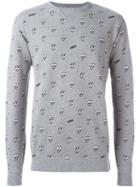 Edwin All Over Eyes Print Sweatshirt