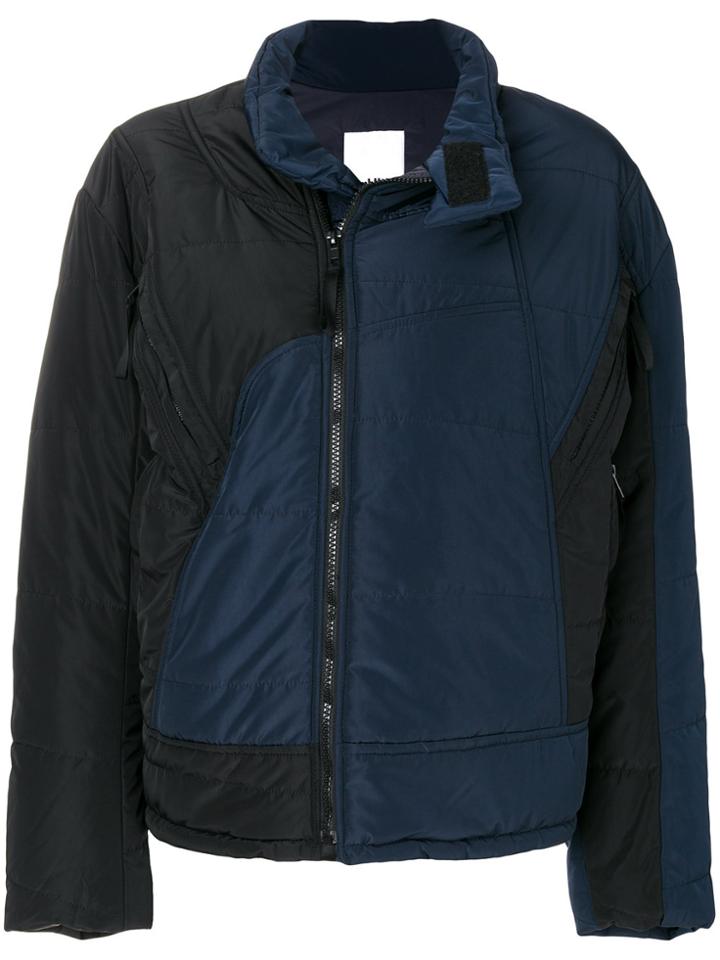Gmbh Colour Block Padded Jacket - Blue
